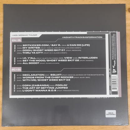 Art Official Intelligence: Mosaic Thump (Reissue) - 2 x LP Album - Last 1