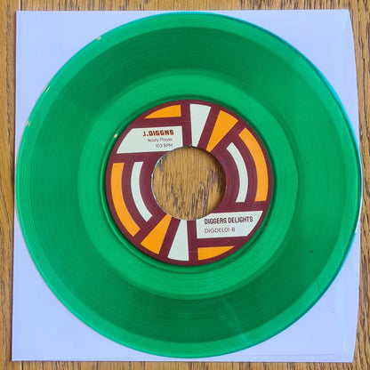 Diggers Delights 01 - Buster's Long Weekend / Nasty Player - LTD Edition Green Colour 7"