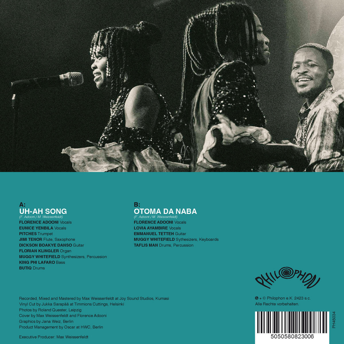 Uh-Ah Song / Otoma Da Naba - Florence Adooni - 7" Last 1