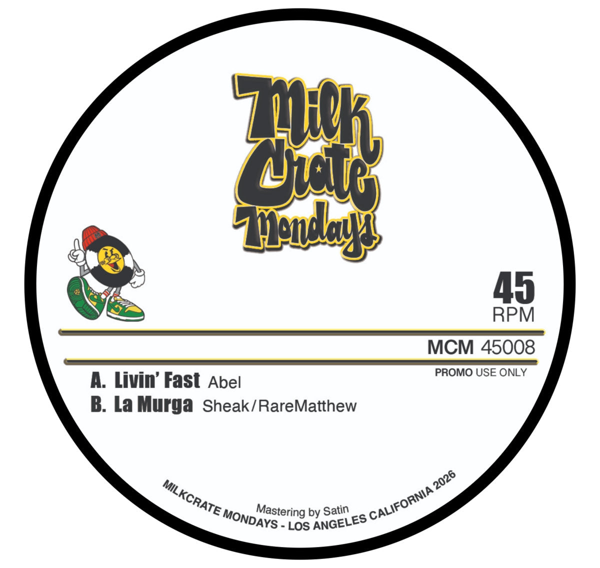 Pre Order -  MCM Edits Vol 8  - 7" LTD IMPORT