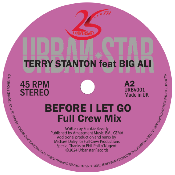 Pre Order - Dazz Band – You Are My Starship (Urbanstar edit) / Terry Stanton Ft Big Al – Before I Let Go (Full Crew mix) - 7"