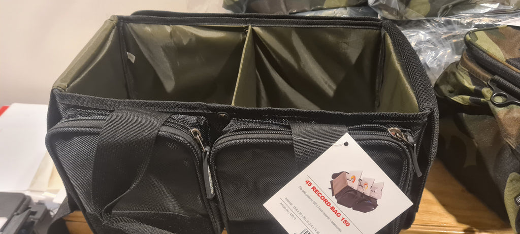 Magma 150 - 45 Record Bag - Blk.