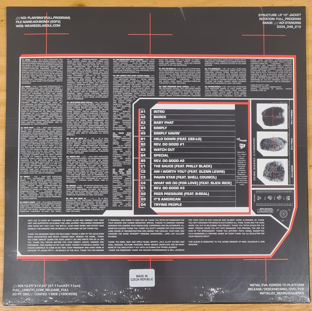 De La Soul - AOI: Bionix (Reissue) - 2 x LP Album - Last 1