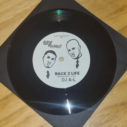 DJ A-L - Back 2 Life - edits / Devil's Pie - Retro respect - 7"