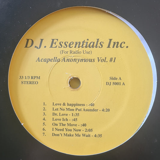 V.A - Acapella Anonymous Vol.1 - 12" Last 1