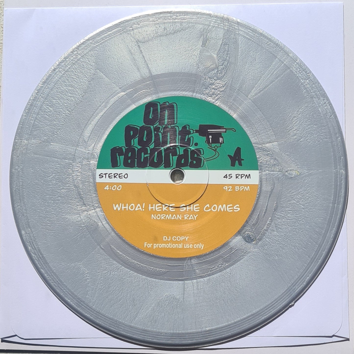 Whoa! Here she comes / The Magic Word - On Point Records - 7" SILVER