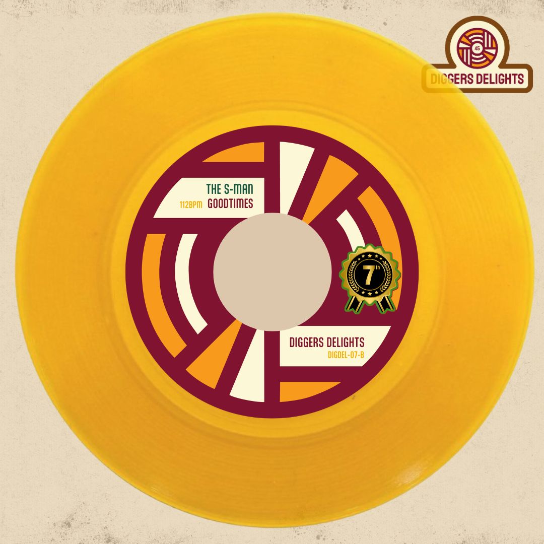 Pre Order - Dr's 7th year Anniversary - Diggers Delights 07 - 7" Yellow LTD Edition