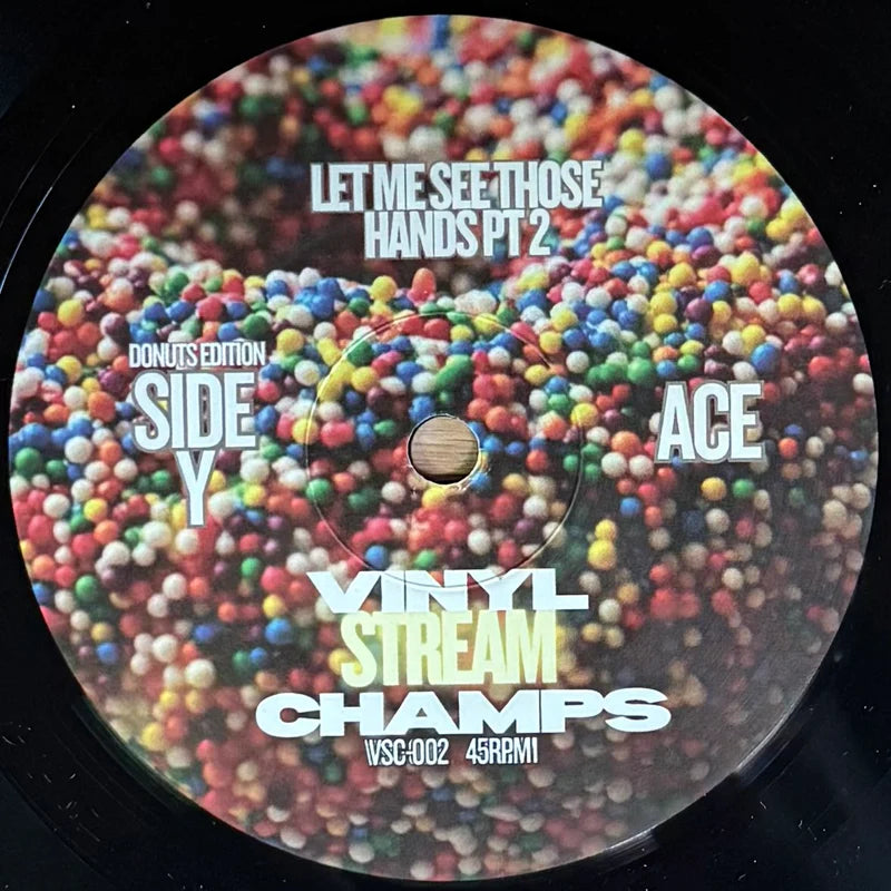 Pre Order - DJ ACE - LET ME SEE THEM HANDS - 7" SINGLE
