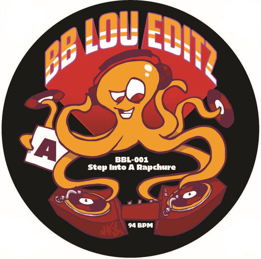 Pre Order - Breakbeat Lou - Step Into a Rapchure / Hangin' On A String - 7"