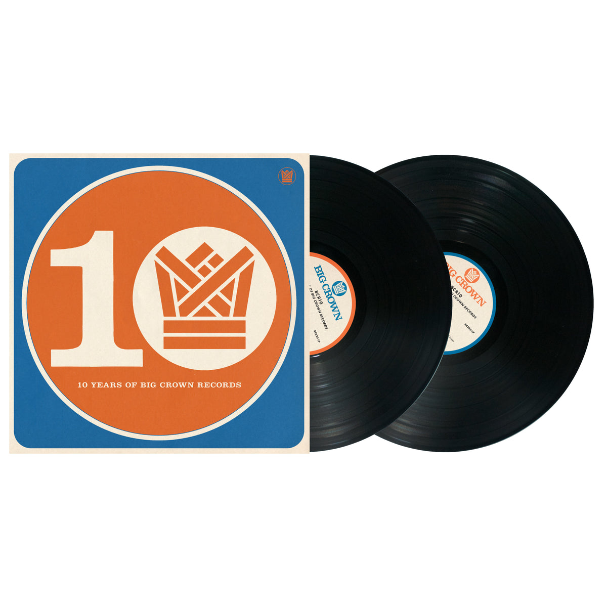 Pre Order - Ten Years of Big Crown Records - 2 x LP