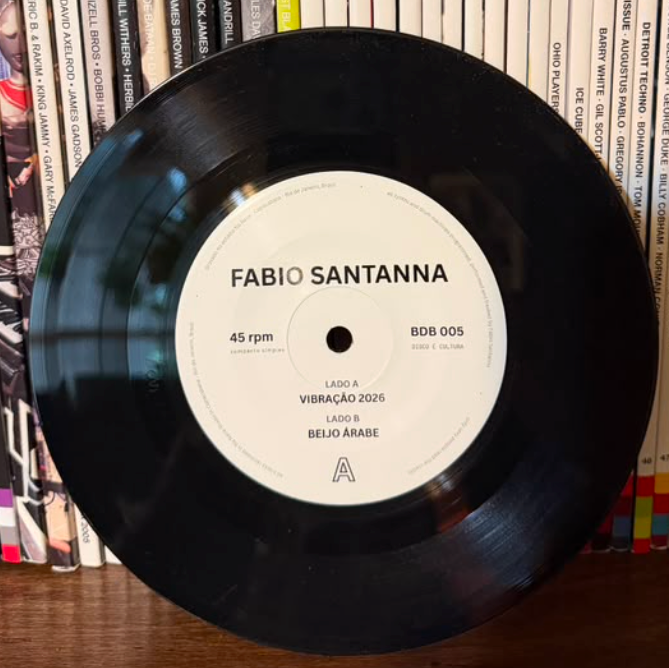 Pre Order - FABIO SANTANNA - VIBRAÇÃO 2026 / BEIJO ÁRABE - 7"