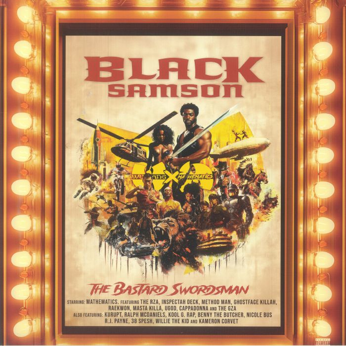 WU TANG / MATHEMATICS Black Samson - The Bastard Swordsman - LP - Last 2