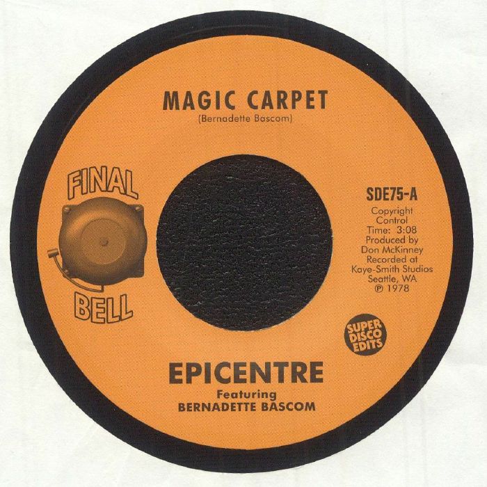 EPICENTRE feat BERNADETTE BASCOM - Magic Carpet - Super Disco Edits - 7" Last 2