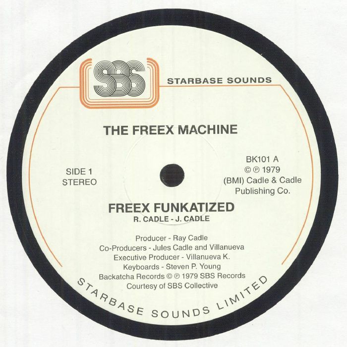 The FREEX MACHINE - Freex Funkatized - Backatcha - 12" - Last 1