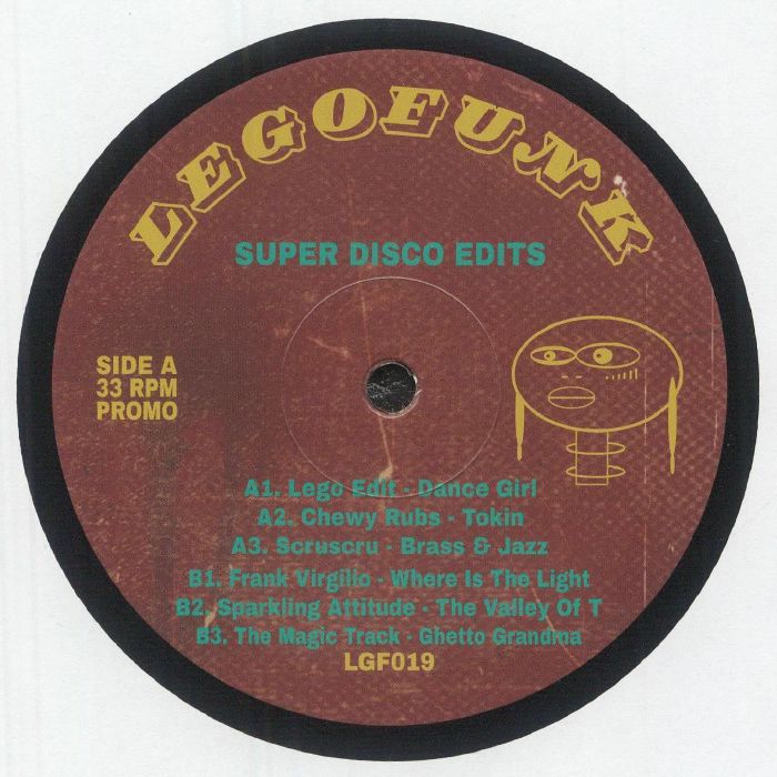 LEGO FUNK - SUPER DISCO EDITS - 12" Last 1
