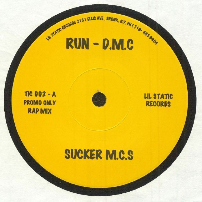 Pre Order - RUN DMC - Sucker MCs (reissue) - 7" Single
