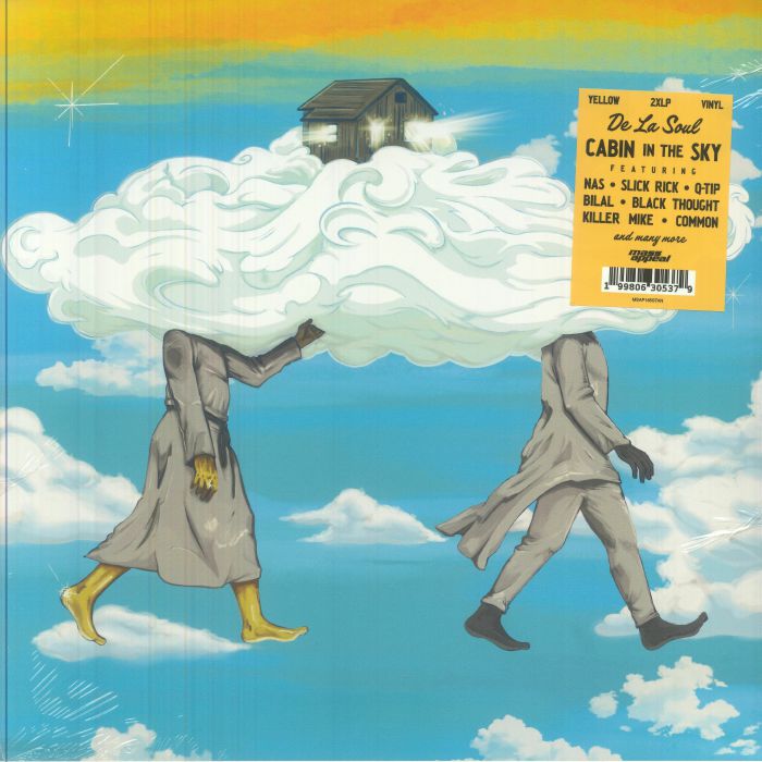 DE LA SOUL - Cabin In The Sky - Mass Appeal US - 2 x LP - YELLOW