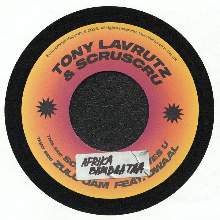 Pre Order - TONY LAVRUTZ / SCRUSCRU feat DWAAL - SCRULSD 014 - 7" Scruniversal