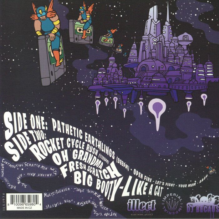 DJ BECAUSE / IMPERIAL- Scratch Gordon - Illect Recordings US - 7"
