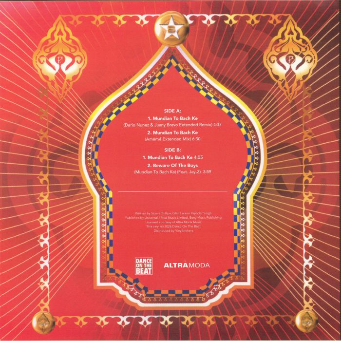 PANJABI MC Mundian To Bach Ke (2026 remixes & original versions) - 12"