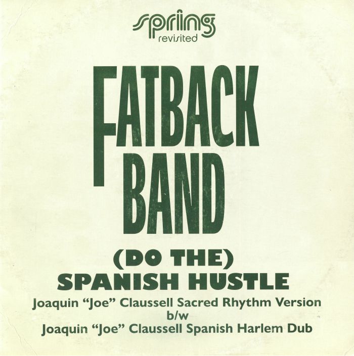 Pre Order - FATBACK BAND (Do The) Spanish Hustle) Acid Jazz - 12"