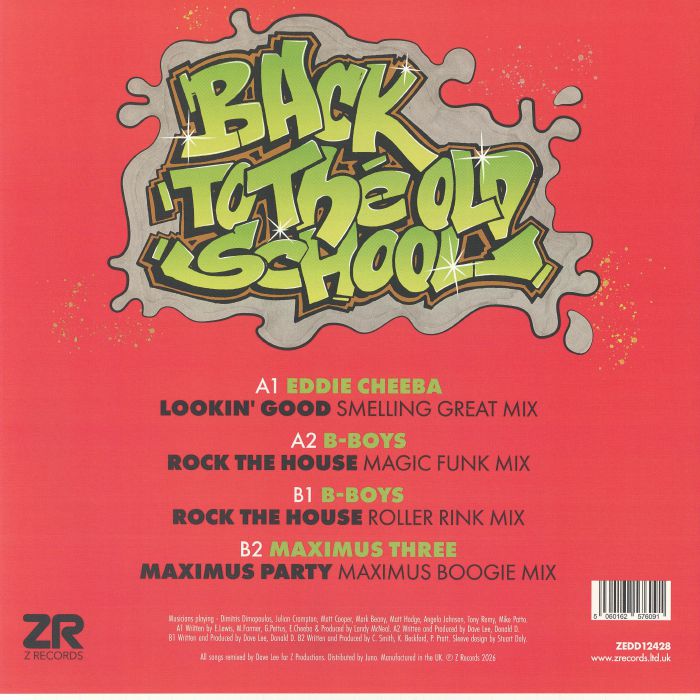 Pre Order - Eddie CHEEBA / B BOYS / MAXIMUS THREE / DAVE LEE - Back To The Old Scool Part III - 12"