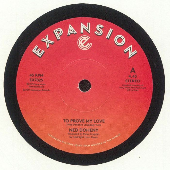 Ned DOHENY - To Prove My Love - Expansion - 7"