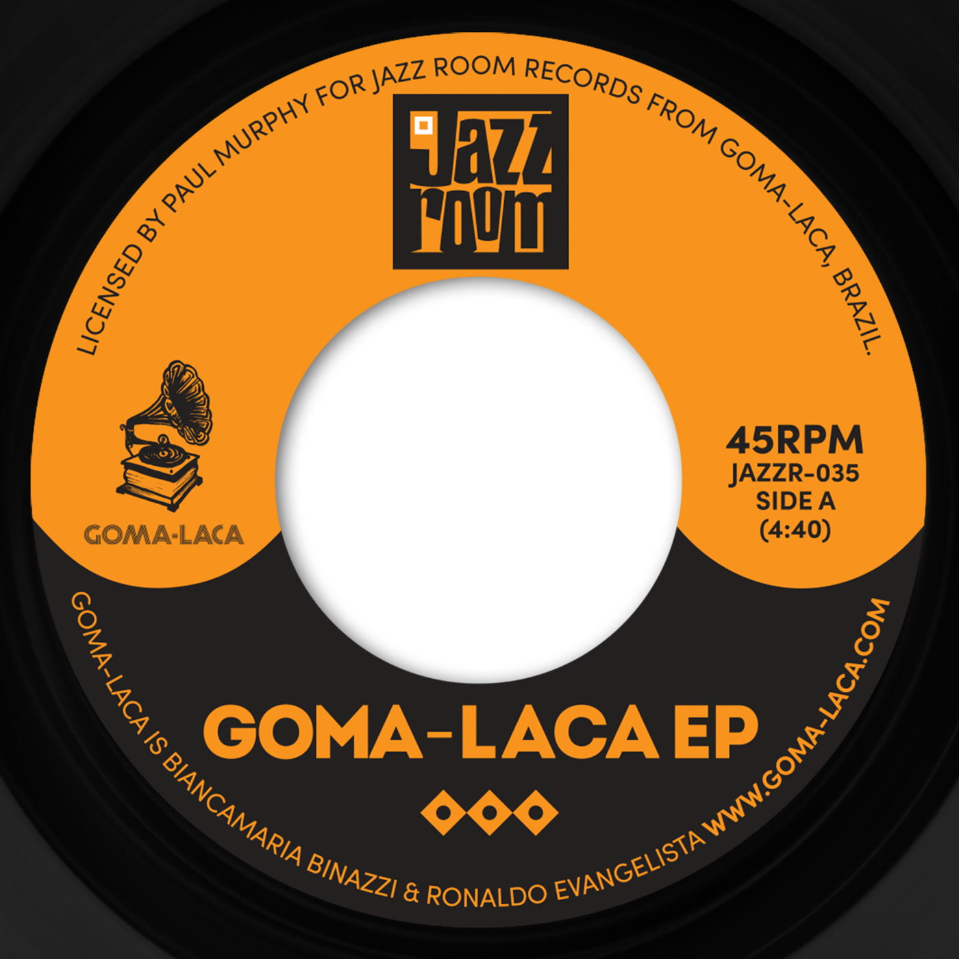 Pre Order - Cala Boca Menino - Goma Laca - Jazz Room Records  - 7" Last 3
