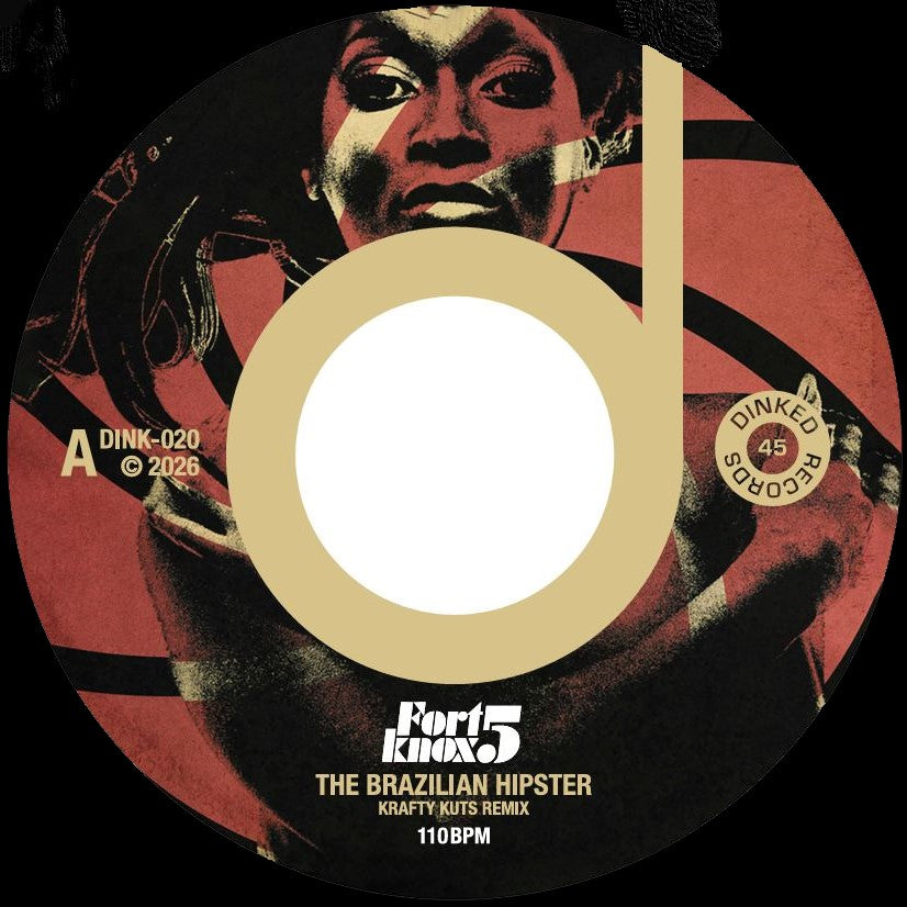 Pre Order - Fort Knox Five - Brazilian Hipster - Krafty Kuts Remix - 7"