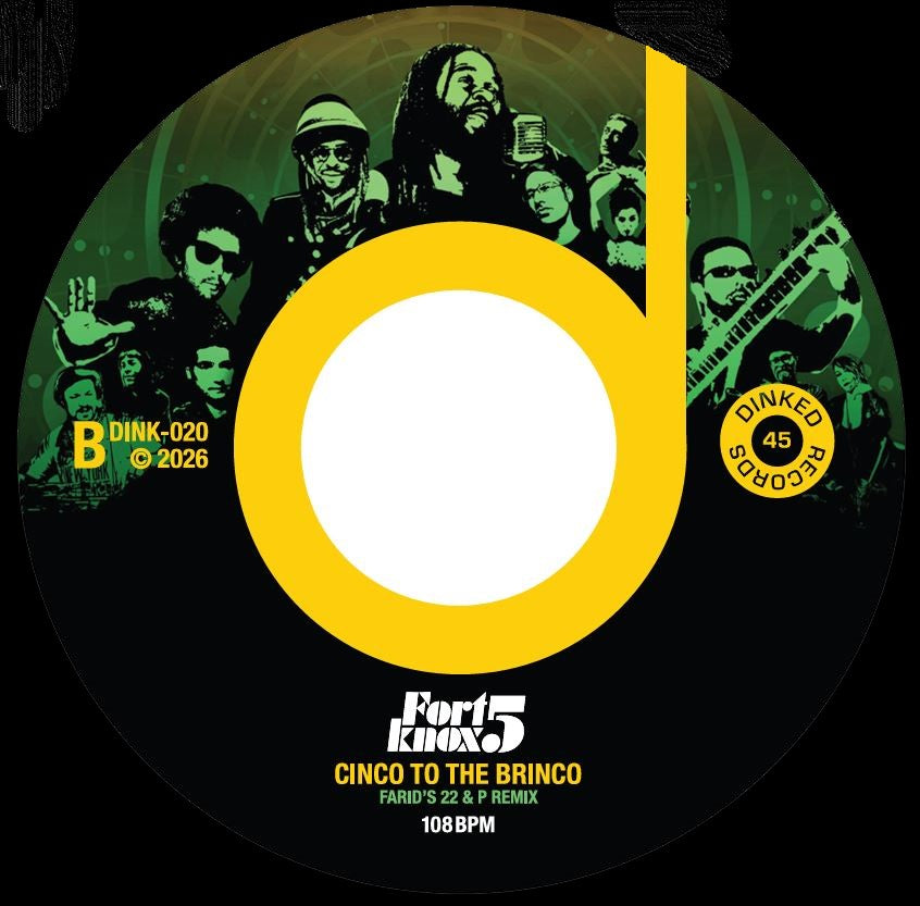 Pre Order - Fort Knox Five - Brazilian Hipster - Krafty Kuts Remix - 7"