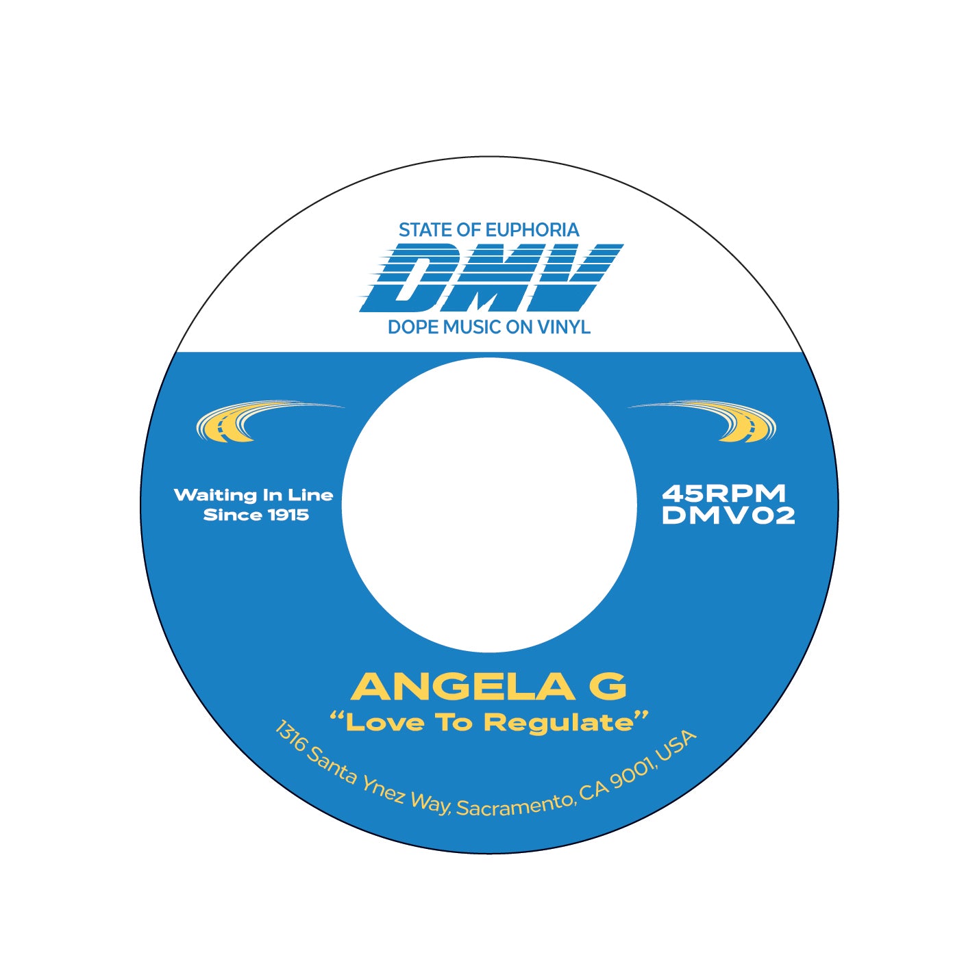 Pre Order - Ludwig Hill – Going Out with A Fifth / Angela G – Love to Regulate - DMV - 7"