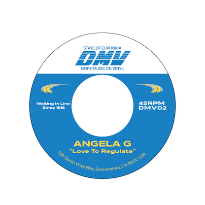 Pre Order - Ludwig Hill – Going Out with A Fifth / Angela G – Love to Regulate - DMV - 7"