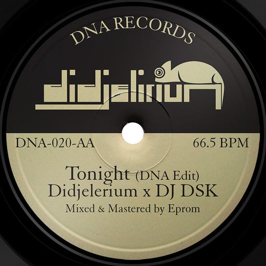 Pre Order - DJ DSK - Refuse/Tonight - 7" - DNA RECS - 7"