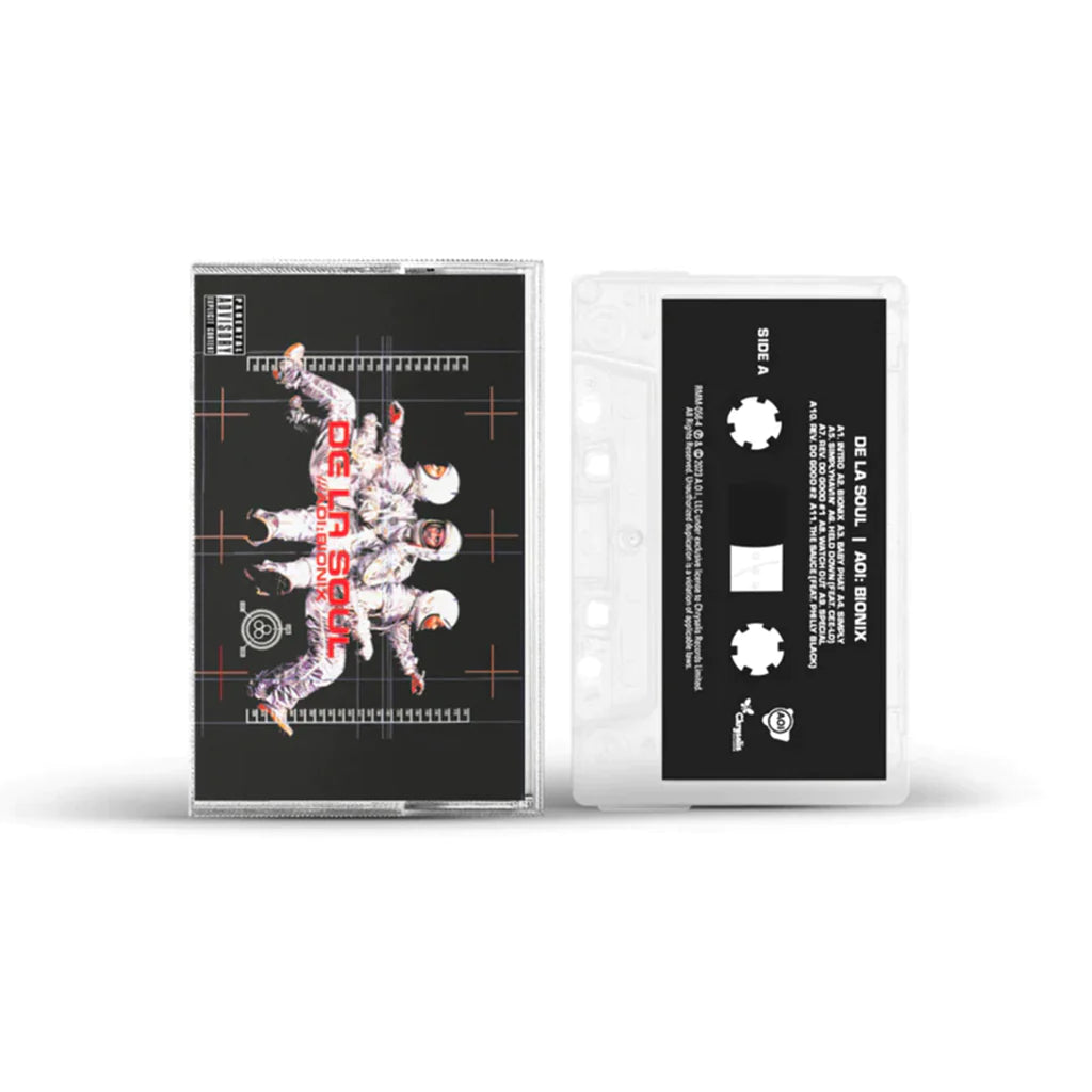 DE LA SOUL - AOI BIONIX - Clear Cassette Tape - Last 3