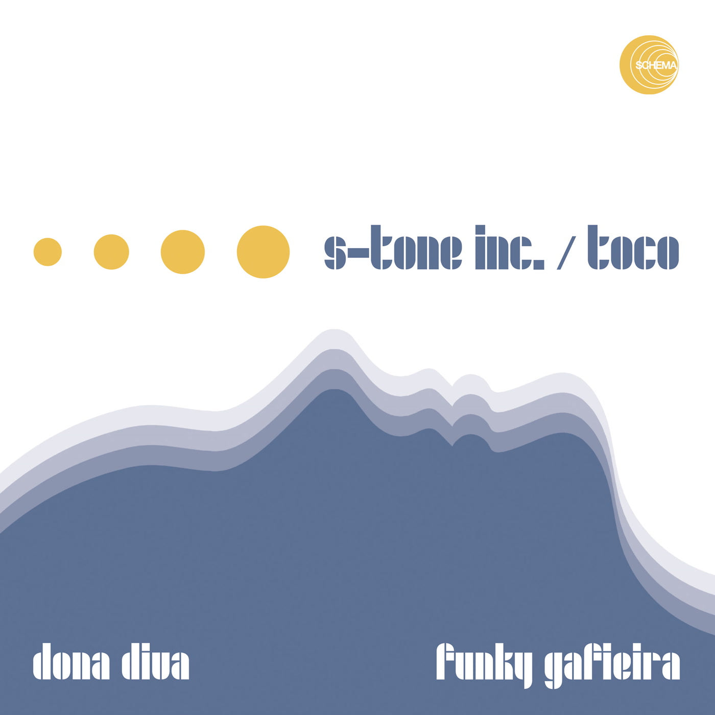 Pre Order - Dona Diva / Funky Gafieira - S-Tone Inc - 7"