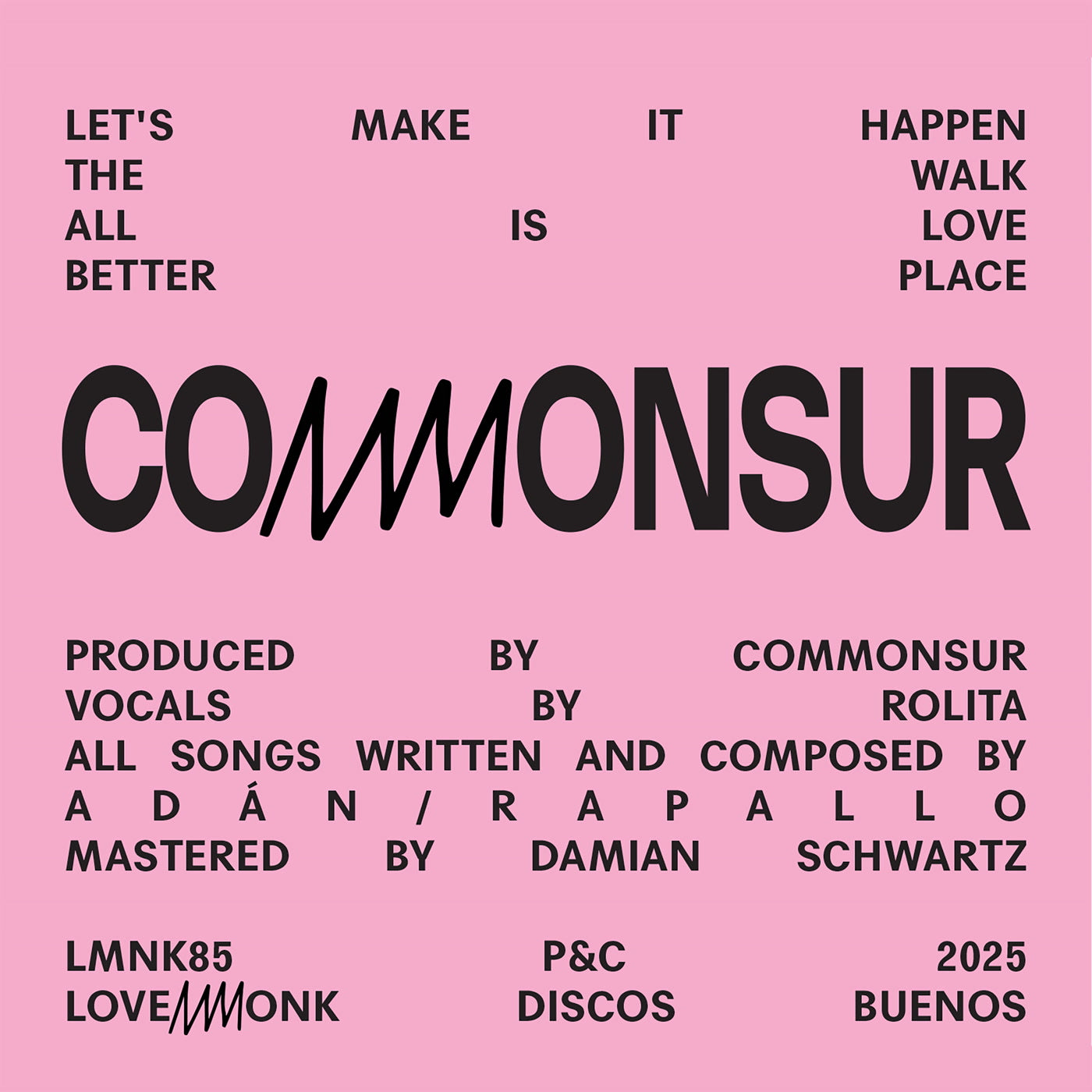 Commonsur - Lovemonk – 7” EP Last 1