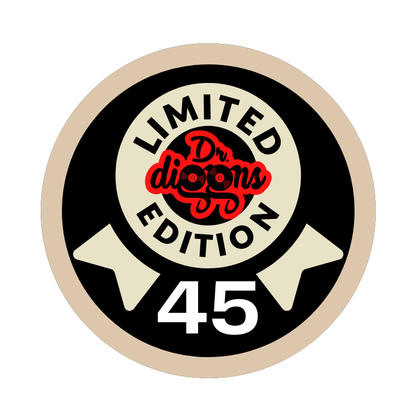 Pre Order - Dr's signature series 01 - FLIPOUT - Polka Dot Rock / Doecha - 7" RED