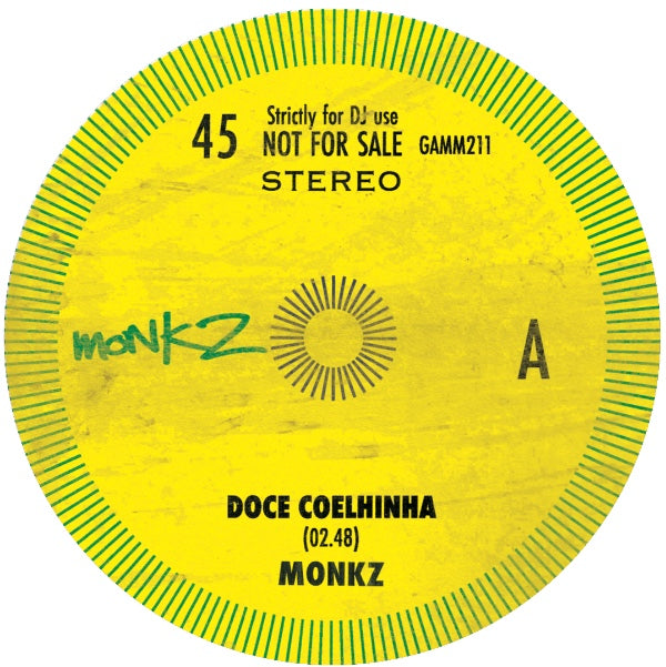 Pre Order - MONKZ - DOCE COELHINHA / WUN UV U - 7"