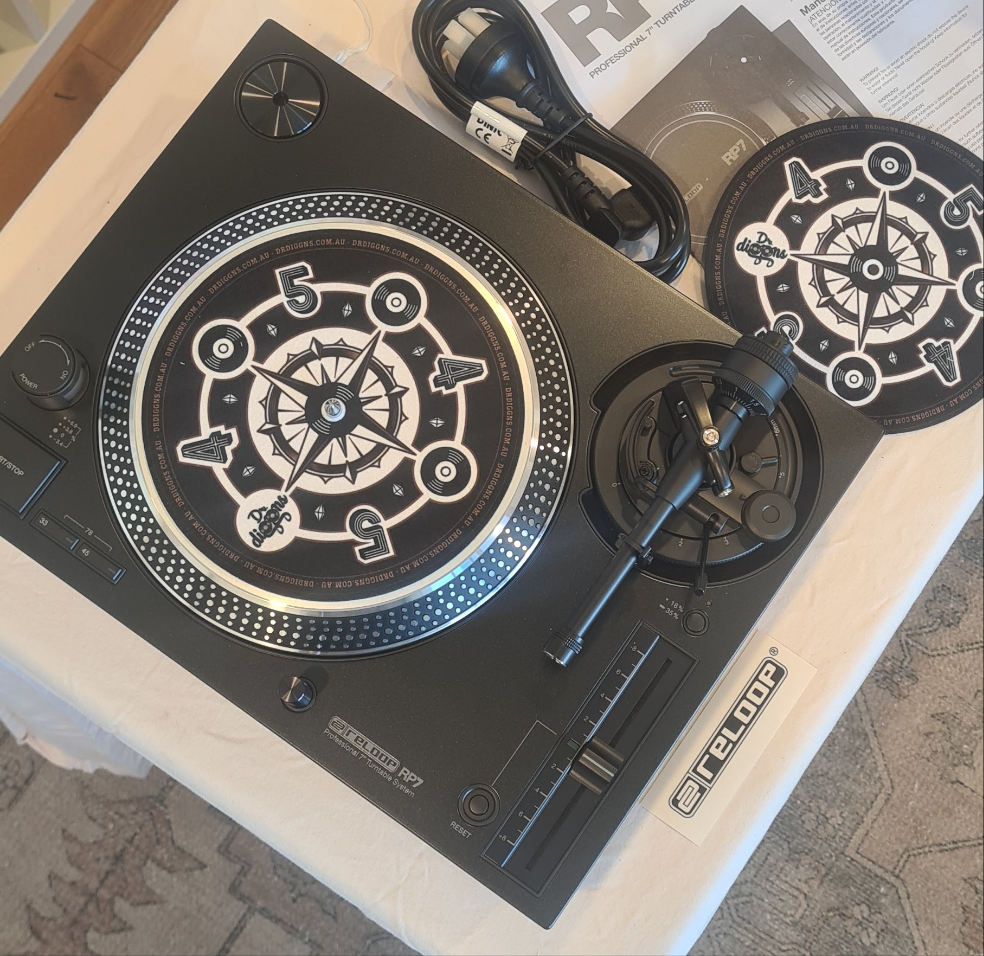 Dr Diggns - Limited Edition - 7" DJ Slipmat Set of 2