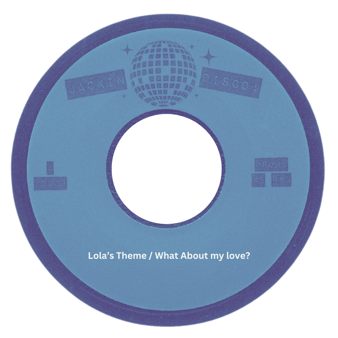 Pre Order - Jackin' Disco - Vol 4 - Lola’s Theme / What About my love? - 7" Last 1