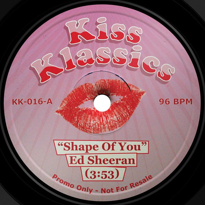 Kiss Klassics - Vol 16 - Shape of you / Sing – Ed S - 7" Last 1