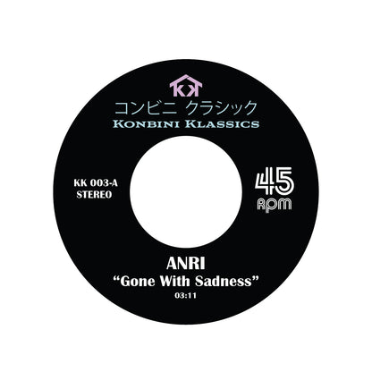 Pre Order - Konbini Klassics - Anri - Gone with Sadness / Yurie Kokubu - Dancing Tonight - 7"