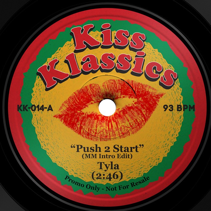 Kiss Klassics Vol 14 - Tyla – Push 2 start / Jump - 7" Last 1