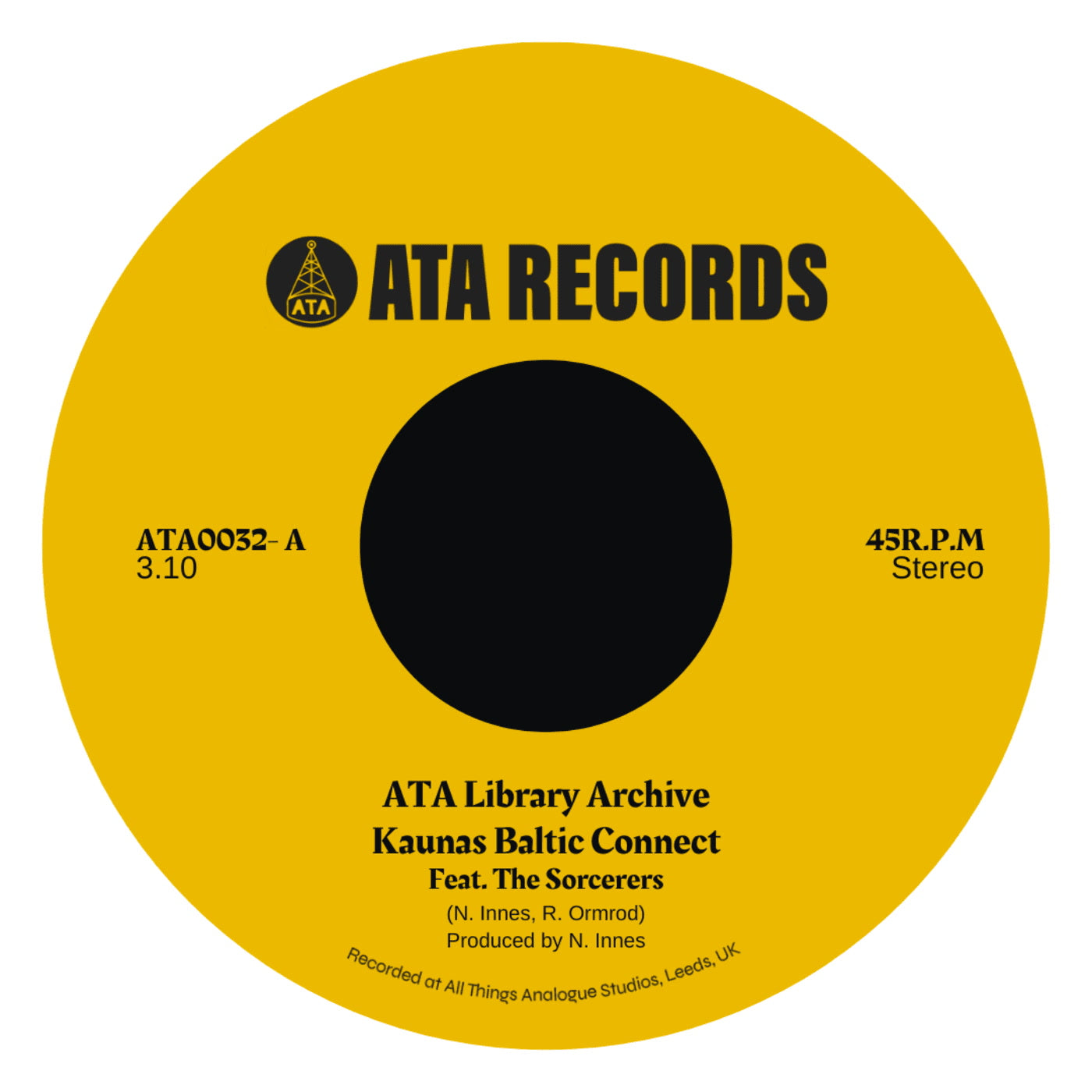 Kaunas Baltic Connect / Baby, I Don't Care - ATA Records & The Sorcerers - 7" Last 2