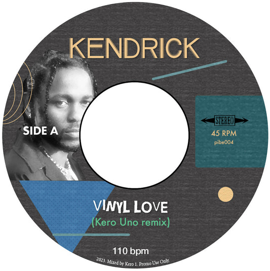 Kero One - Kendrick Remixes  - 7" Last 1
