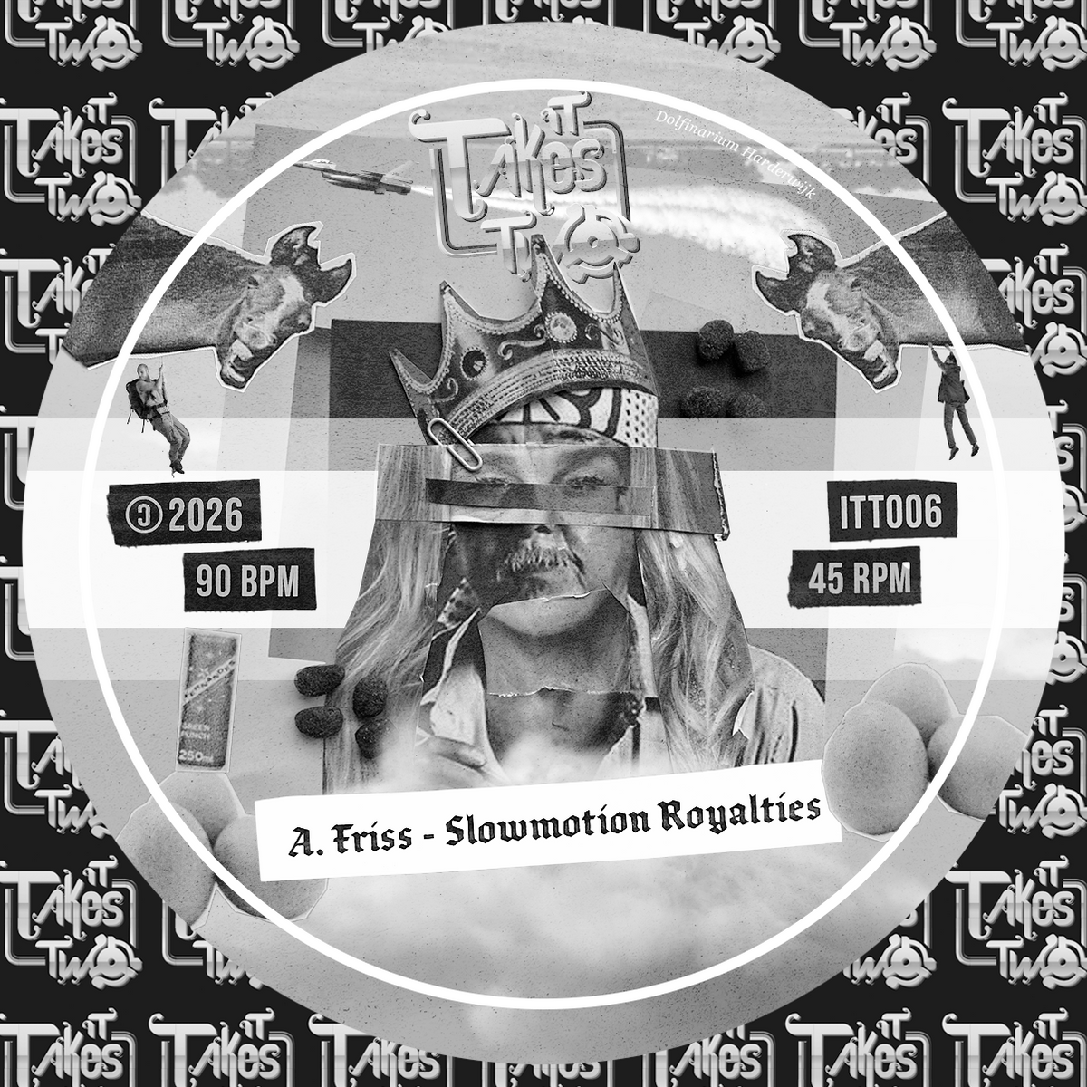 Pre Order - It Takes Two - Friss - Slowmotion Royalties - 7"