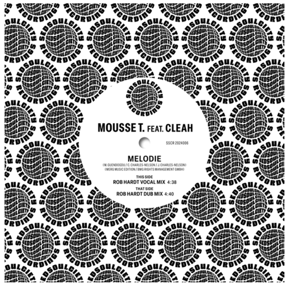Pre Order - MOUSSE T. FEAT. CLEAH - MELODIE (ROB HARDT MIX) / DUB - 7" SINGLE - Last 5