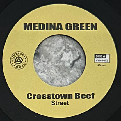 Medina Green - Crosstown Beef / Instrumental - 7" Single - Last 4