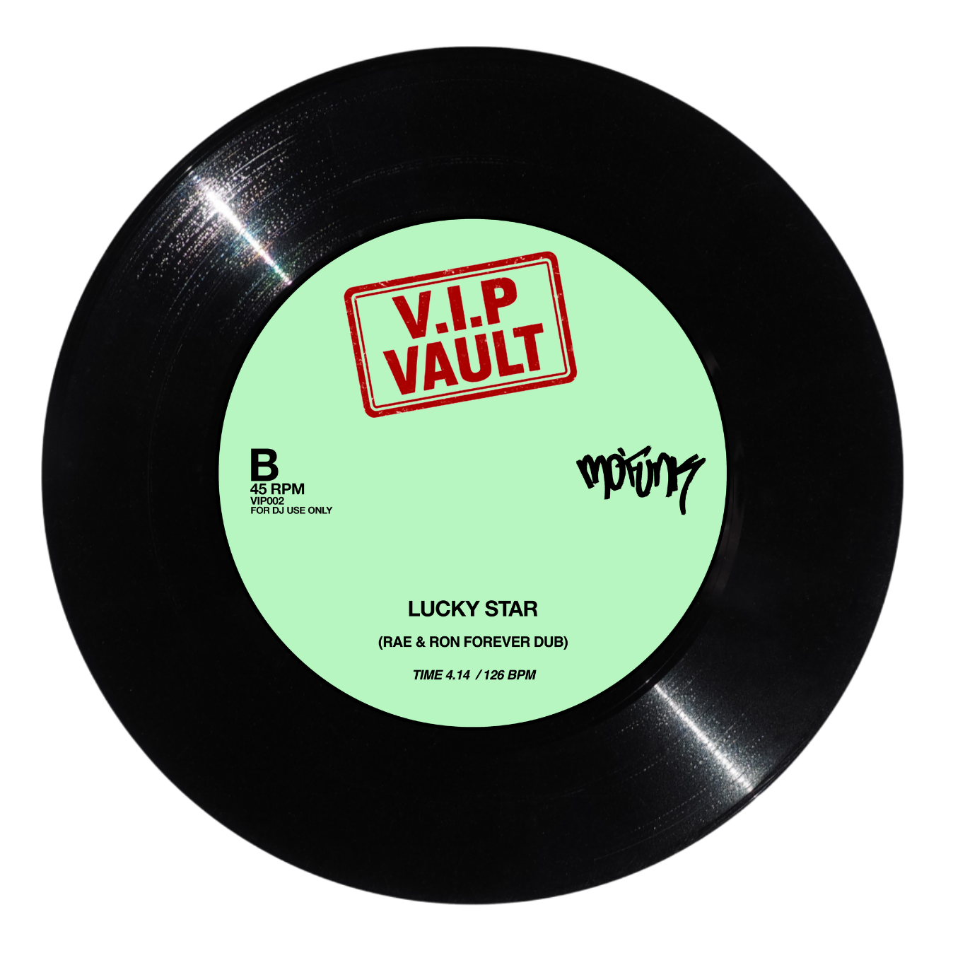 Pre Order - Mo’funk - Let Me Dance / Lucky Star - VIP VAULT-02 - 7"