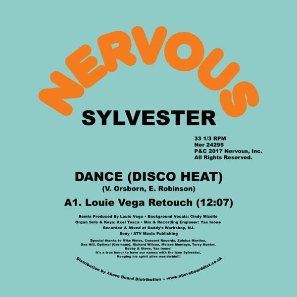 Sylvester - Dance (Disco Heat) - Louie Vega Remixes - 12" Last 2